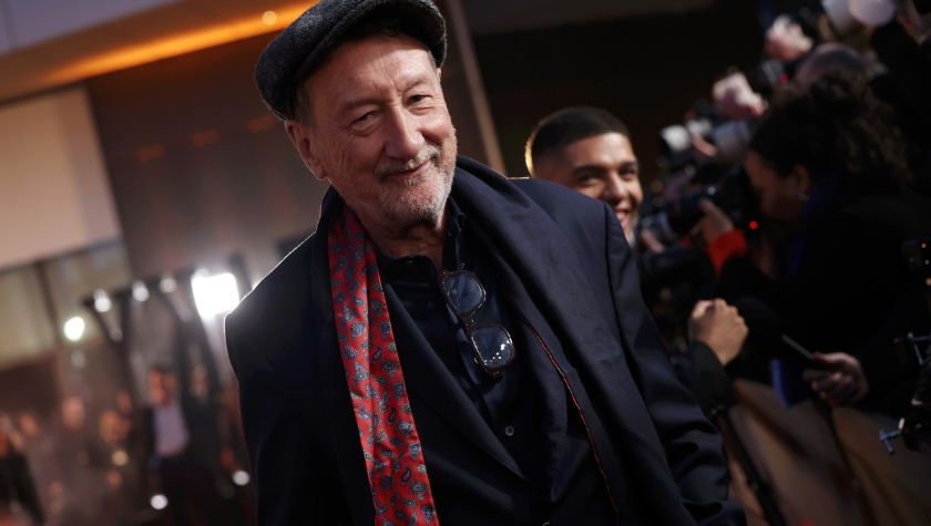 Steven Knight at an event for 'Peaky Blinders: The Immortal Man'