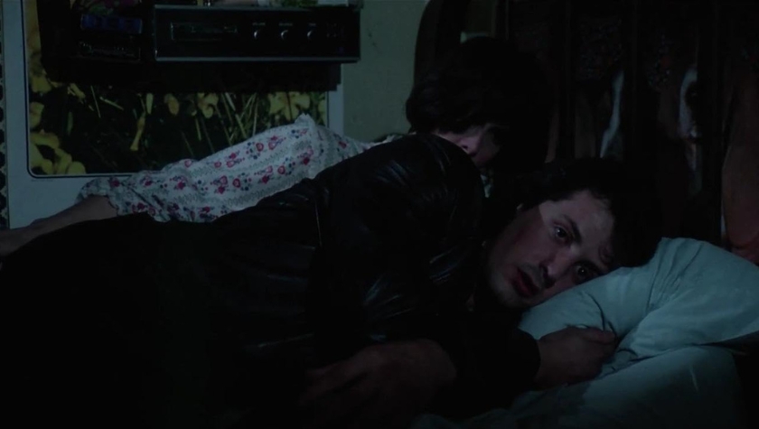 Sylvester Stallone and Talia Shire in 'Rocky'