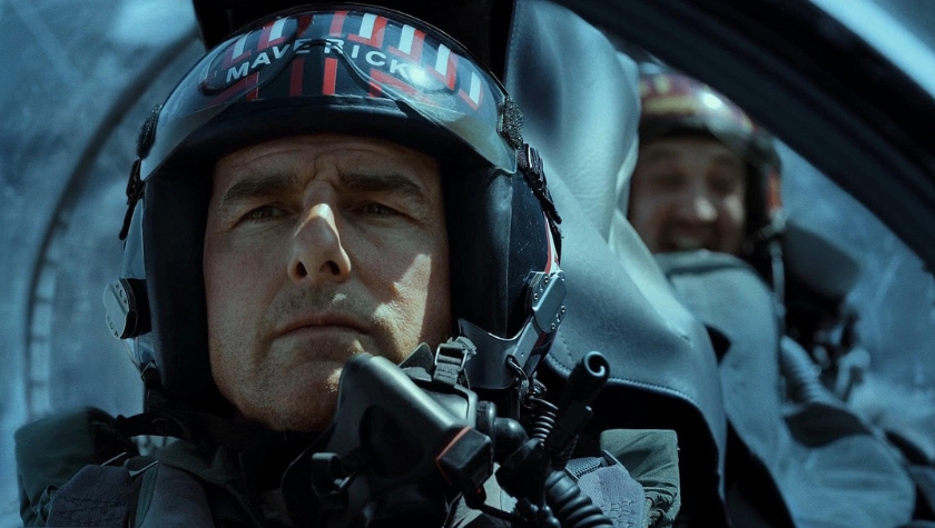Tom Cruise and Miles Teller in 'Top Gun: Maverick'