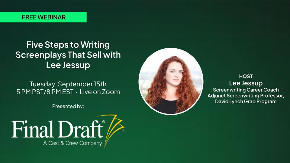 Free Webinar - Turn Your Short Script Into a Career-Building Film